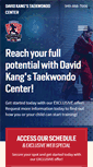 Mobile Screenshot of dktaekwondo.com
